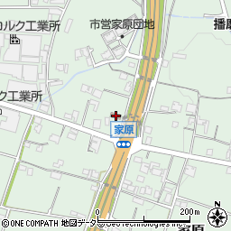 兵庫県加東市家原365周辺の地図