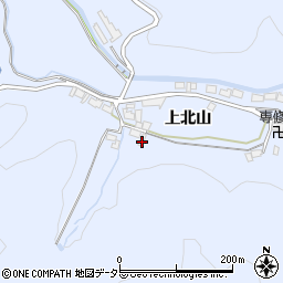 愛知県岡崎市池金町上北山27周辺の地図