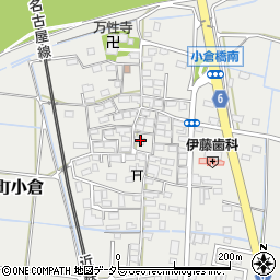 三重県四日市市楠町小倉715-2周辺の地図