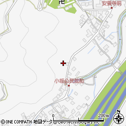 静岡県静岡市駿河区小坂周辺の地図