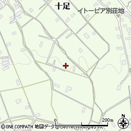 静岡県伊東市十足周辺の地図