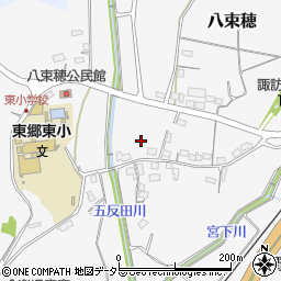 愛知県新城市八束穂420-1周辺の地図
