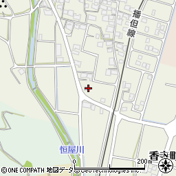 兵庫県姫路市香寺町土師202周辺の地図