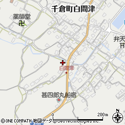 千葉県南房総市千倉町白間津605周辺の地図