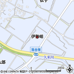 愛知県常滑市久米（伊勢岨）周辺の地図