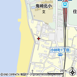 〒479-0865 愛知県常滑市小林町の地図
