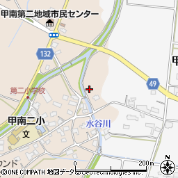 滋賀県甲賀市甲南町杉谷6周辺の地図