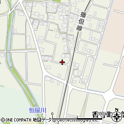 兵庫県姫路市香寺町土師198周辺の地図