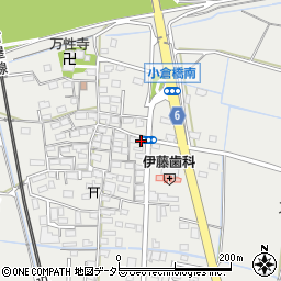 三重県四日市市楠町小倉696周辺の地図