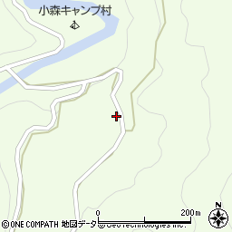 岡山県加賀郡吉備中央町小森691周辺の地図