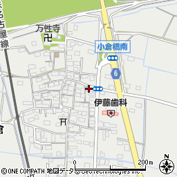 三重県四日市市楠町小倉695周辺の地図