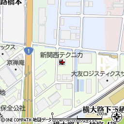 京都府京都市伏見区横大路千両松町55周辺の地図