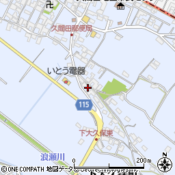 三重県鈴鹿市下大久保町1957-2周辺の地図