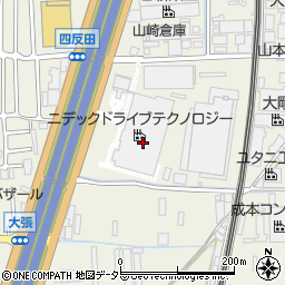 日本電産シンポ株式会社　開発管理グループ周辺の地図