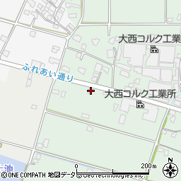 兵庫県加東市家原587周辺の地図