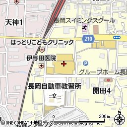 ハン六長岡店周辺の地図