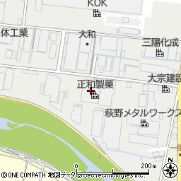 正和製菓周辺の地図