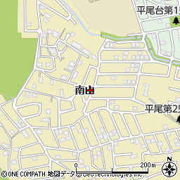 京都府宇治市木幡南山周辺の地図