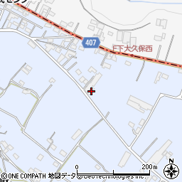 三重県鈴鹿市下大久保町2018周辺の地図