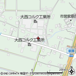兵庫県加東市家原575周辺の地図