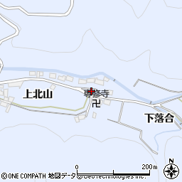 愛知県岡崎市池金町上北山49周辺の地図