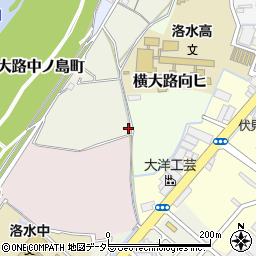 京都府京都市伏見区横大路長畑町27周辺の地図