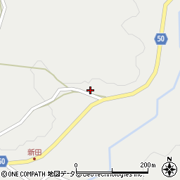 岡山県新見市哲多町田淵2257周辺の地図