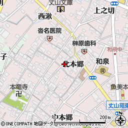メナード化粧品安城和泉代行店周辺の地図