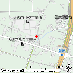 兵庫県加東市家原391周辺の地図