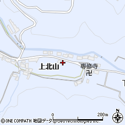 愛知県岡崎市池金町上北山53周辺の地図