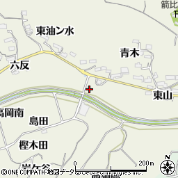 愛知県知多郡阿久比町矢高高岡北39周辺の地図