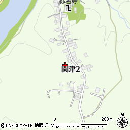 滋賀県大津市関津2丁目2周辺の地図