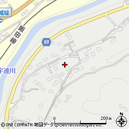 愛知県新城市乗本新井貝津周辺の地図