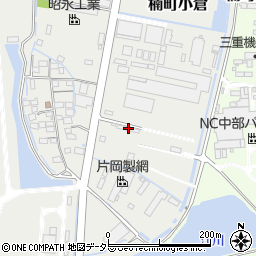 三重県四日市市楠町小倉1853-1周辺の地図