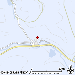 兵庫県猪名川町（川辺郡）木津（奥山）周辺の地図