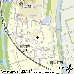兵庫県三田市下井沢95周辺の地図