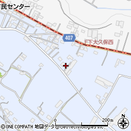 三重県鈴鹿市下大久保町2017周辺の地図