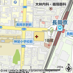 京都銀行フレンドマート長岡京店 ＡＴＭ周辺の地図