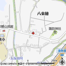 愛知県新城市八束穂643周辺の地図