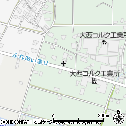 兵庫県加東市家原588周辺の地図