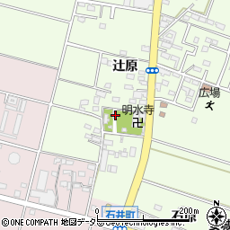 石井神明社周辺の地図