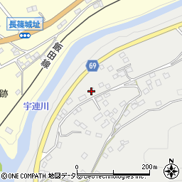 愛知県新城市乗本下井戸41周辺の地図