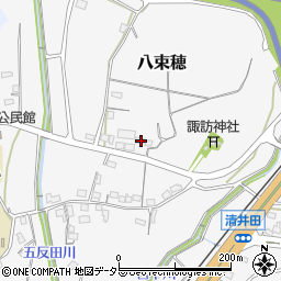 愛知県新城市八束穂640周辺の地図