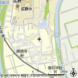 兵庫県三田市下井沢94周辺の地図