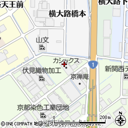 株式会社カシックス　本社周辺の地図