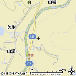 兵庫県宝塚市下佐曽利角田周辺の地図