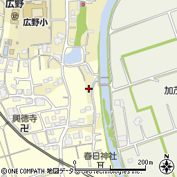 兵庫県三田市上井沢201周辺の地図