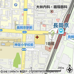フィットネスクラブコ・ス・パ長岡京周辺の地図
