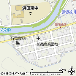 有限会社西部自動販売機サービス　浜田営業所周辺の地図