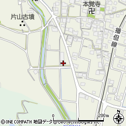 兵庫県姫路市香寺町土師255周辺の地図
